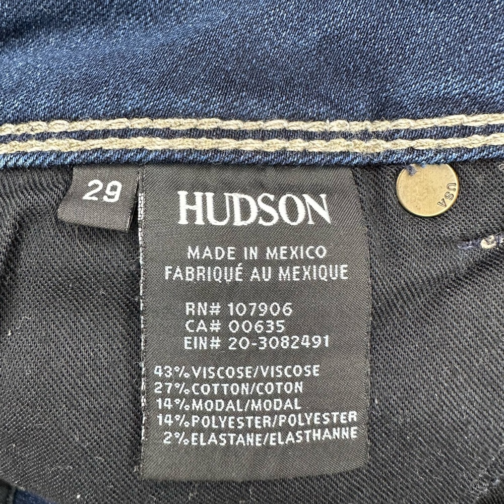 Hudson Collin Mid-Rise Skinny Women’s Jeans - 29 Regular - Picture 15 of 17